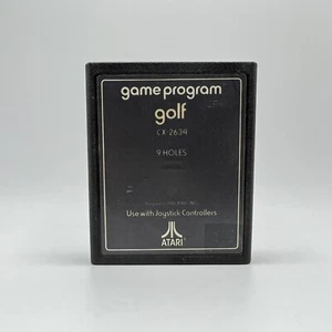 Atari 2600 Golf Authentic Tested & Working Official 1980 Cartridge Only CX-2634 - Picture 1 of 5