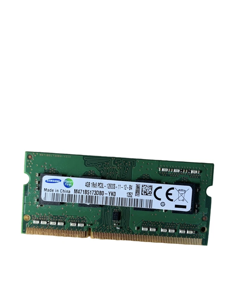 SAMSUNG 4GB 1RX8 PC3L 12800S 11-12-B4 M471B5173DB0-YK0 - Immagine 1 di 1