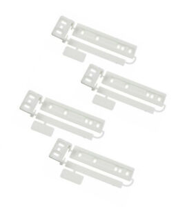 4 Integrated Fridge Freezer Door Mounting Bracket Fixing Slide for AEG Zanussi