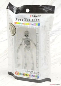 Re-Ment Miniature Pose Skeleton Human 03 Large Human – Stone (#07) - Picture 1 of 2