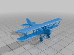 N Scale/1:144th Resin German Pfalz DXII - Bild 1 von 1