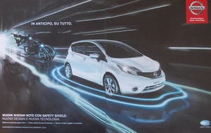 Pubblicità Advertising Italian Clipping 2013 MACCHINA AUTO NISSAN NOTE - Picture 1 of 1