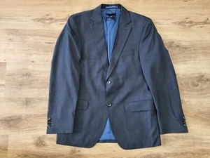 Mens Tommy Hilfiger Jacket Blazer Grey Pinstripe 40R. - Picture 1 of 7