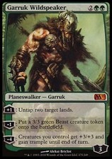 * mrm * FR/vf foil garruk wildspeaker Garruk languebestion-m10+ mtg magic