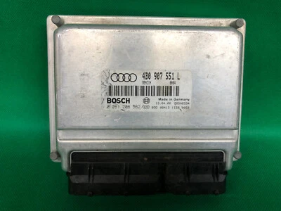 ORDENADOR PROGRAMADO PLUG & PLAY 00 AUDI A6 MOTOR 2.7T ECU 4B0 907 551 L Foto 1 de 2
