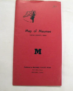 Map of Maumee, Ohio - Lucas County 1936/1950 by Maumee Valley News - Picture 1 of 3