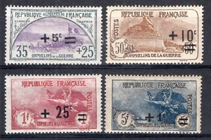 FRANCE / SEMI POSTAL WAR ORPAHNS / Y&T # 166 / 169 MINT MH / CV 290$ - Picture 1 of 3