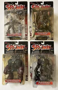 SPAWN MCFARLANE TOYS SERIE 12 4 ACTION FIGURE VINTAGE RITIRATE E RARE - Foto 1 di 9