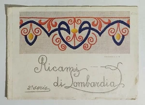 60751 Rivista punto croce - Ricami di Lombardia 2° Serie - ED. CVM - Picture 1 of 4