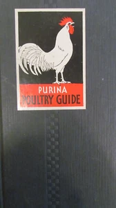1933 Vintage Hard Cover Book by Purina, POULTRY GUIDE - Picture 1 of 10