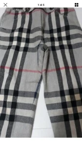 Burberry pants girls 3 years grey - Picture 1 of 4