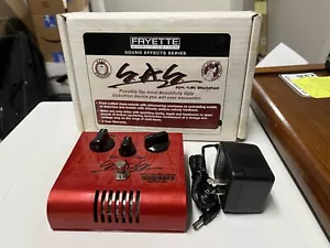 FRYETTE S.A.S. Pedal efecto distorsión tubo para guitarra - Imagen 1 de 8
