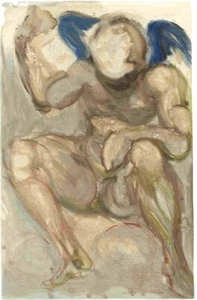 ARCHIVES/ALBERT FIELD AUTHENTICATED DALI - PURGATORY 15 "The Angel of Mercy" - Picture 1 of 6