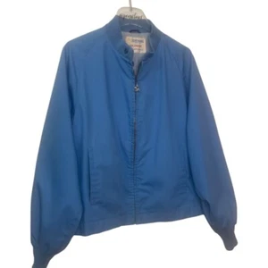 Vintage 60’s Men’s Unisex Zero King Bar Harbor Blue Water Wind Resistant Jacket - Picture 1 of 12