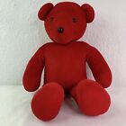 Vintage 1979 Rare Red Bear 21" North American Bear Company, Chicago Il