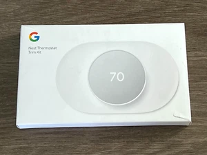 Google Nest Thermostat Trim Kit - Schneeweiß (GZZN7) **OHNE SCHRAUBEN** - Bild 1 von 2
