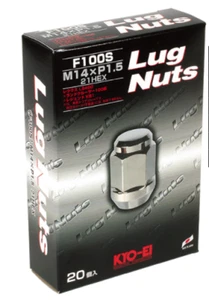KYO-EI WHEEL LUG NUTS M14xP1.5 20pcs./box CHROME from JAPAN - Picture 1 of 1