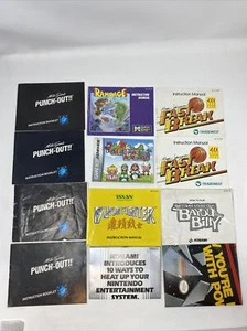 Lot Of 12 Manuals For NES, Gameboy 1 Poster - Picture 1 of 21