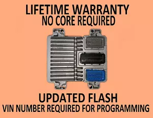 2004 GMC CANYON 2.8L ENGINE COMPUTER 12569773 VIN PROGRAMMED ECM PCM - Picture 1 of 2