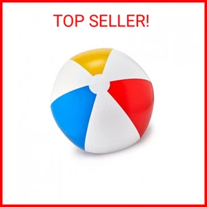Inflatable Beach Balls for Kids & Adults - Large Sizes, Fun Design, Rainbow Emoj - Picture 1 of 2