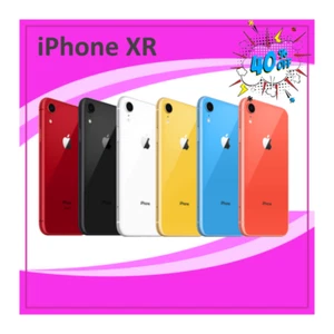Apple iPhone XR 64GB Unlocked - Black, Red, Coral - Free Shipping & Returns! - Picture 1 of 7