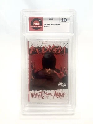 RARE 10! AMG Graded REDMAN WHUT? THEE ALBUM NEW SEALED-1992 Wu Tang Cassette Cd - Image 1 of 2
