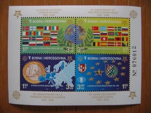 Bosnia and Herzegovina 2006 Mi bloc 27 A : CEPT Europe 50 years 1956-2006 - Bild 1 von 1