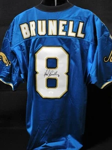 Mark Brunell Jacksonville Jaguars Signed Authentic Jersey JSA Authenticated - Picture 1 of 5