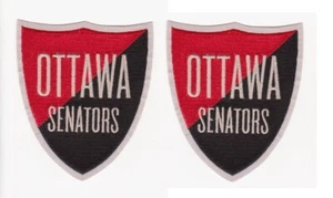 NHL Ottawa Senators Jersey Patch Lot of 2 Shoulder Patches 2013 - Picture 1 of 2