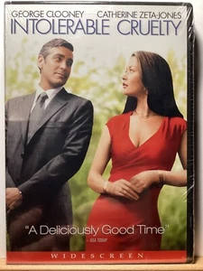 Intolerable Cruelty (DVD, 2003) George Clooney - Catherine Zeta-Jones - Imagen 1 de 2