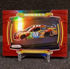 Kyle Busch - Prizm NASCAR 2021 - Red Wheels Prizm Racing Card #61
