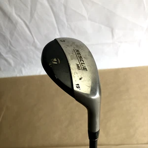 Taylormade Rescue Mid 3 Hybrid 19* regular flex Graphite Mens RH Midsize Grip - Picture 1 of 5