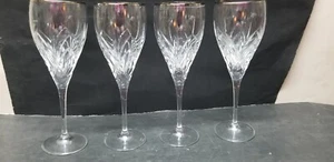 4 MARQUIS VON WATERFORD CAPRICE PLATIN WEIN GETRÄNK GLAS KELCHE 10 UNZEN - Bild 1 von 5