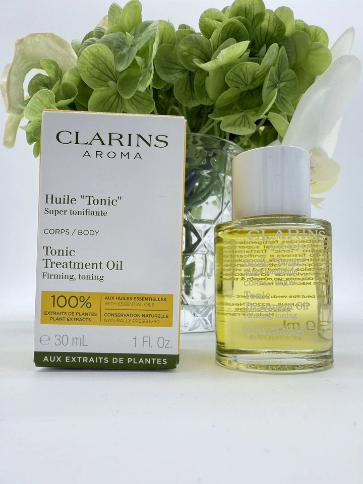 Aceite Tratamiento Reafirmante y Tonificante Corporal Clarins 1oz.  Tamaño de viaje 30 ml Foto 1 de 1