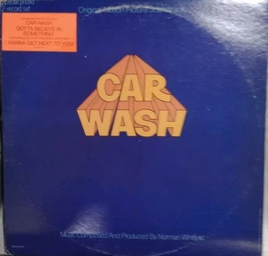CAR WASH MOTION PICTURE SOUNDTRACK ROSE ROYCE 1976 2 LP VINYL GATE DISCO - Picture 1 of 18