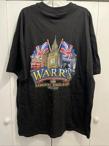 Vintage Y2K Harley Davidson WARR’S London England T-Shirt Herren XXL Made in USA, NEU - Bild 1 von 8