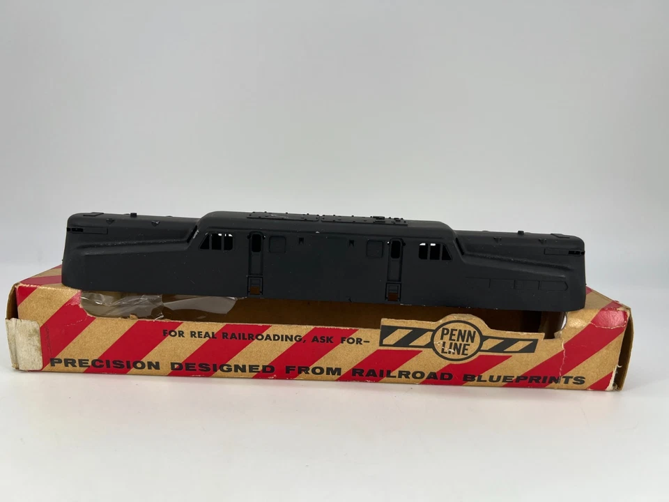 Penn Line #124 HO GG-1 Casting Diecast Painted Black w/ Box Good Condition - Image 1 of 4