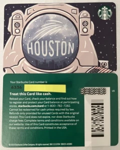 Lot Of Starbucks 2019 Houston Astronauts 6336 Series Cards Barcode - Picture 1 of 1