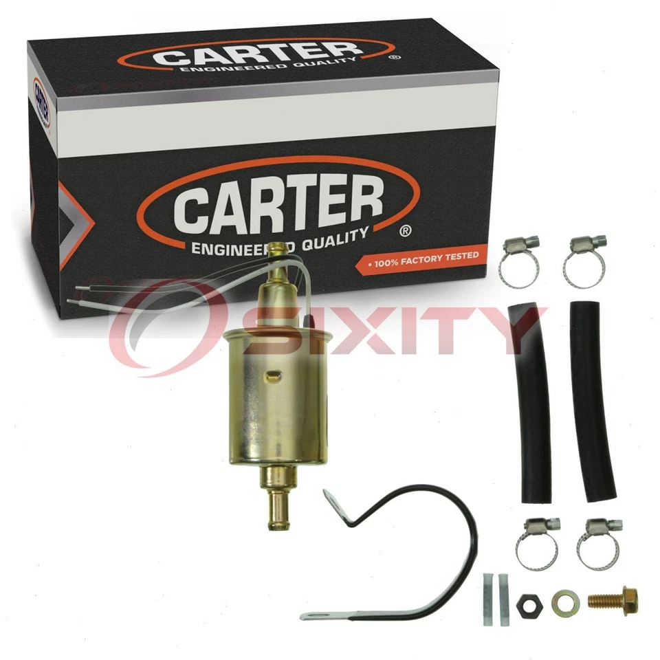 Bomba de combustible eléctrica en línea Carter para Volkswagen Super Beetle 1973-1974 1,6 L VV Foto 1 de 4