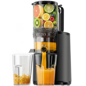 Exprimidor de prensa en frío, EUHOMY 5,6" extra grande conducto de alimentación exprimidor de masticación lenta... - Imagen 1 de 7