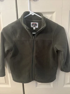 Bass Pro Shop Jacket, Kids Size XS, Green, Full Zip, Fleece - Picture 1 of 4