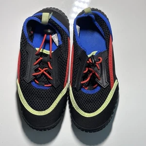 Wonder Nation Kleinkind Jungen Wasserschuhe Größe 11/12 schwarz - Bild 1 von 5