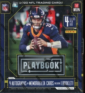 2020 PANINI PLAYBOOK SEALED HOBBY FOOTBALL BOX 1 PACK, 4 CARD PACK - Picture 1 of 2