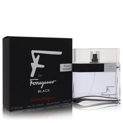 F Black de Salvatore Ferragamo eau de toilette spray 3,4 oz para hombre Foto 1 de 4
