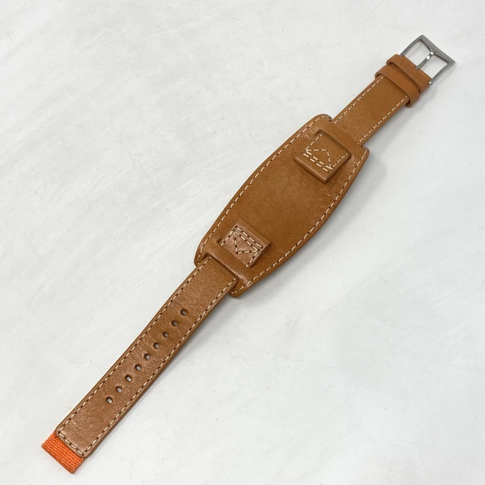 Michael Michael Kors Banda de Repuesto 18mm Cuero Marrón Puño Extraíble 9.5" Foto 1 de 4