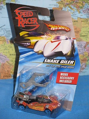ENGRASADOR DE SERPIENTE HOT WHEELS SPEED RACER CON GANCHOS DE LANZA ***TOTALMENTE NUEVO Y RARO*** Foto 1 de 4