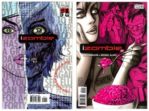 iZombie #1 2 SET CW TV KEY 1st App Gwen Dylan NM Mike Allred DC COMICS 2010 - Picture 1 of 7