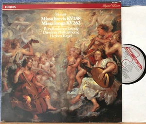 Kegel. Mozart (Missa brevis; Missa longa). Philips 412 232 dig. NM - Picture 1 of 1