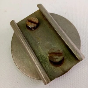 Gretsch/Slingerland Clip Mount Nickel Rail / Double Tom Holder Drum Vintage 50s - Picture 1 of 3