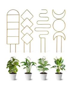 4 Pack Indoor Climbing Plant Trellis, Small Trellis for Potted Plants Outdoor... - Picture 1 of 6